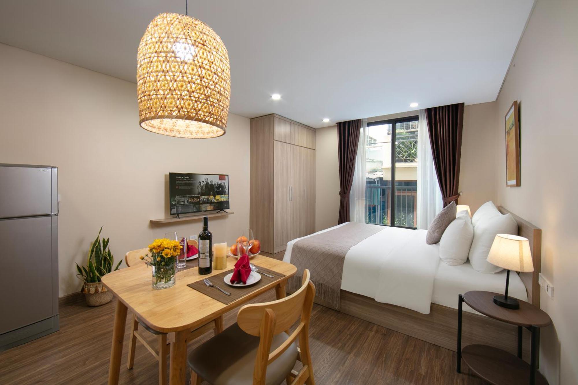HB Serviced Apartment - Lạc Long Quân Hanói Exterior foto