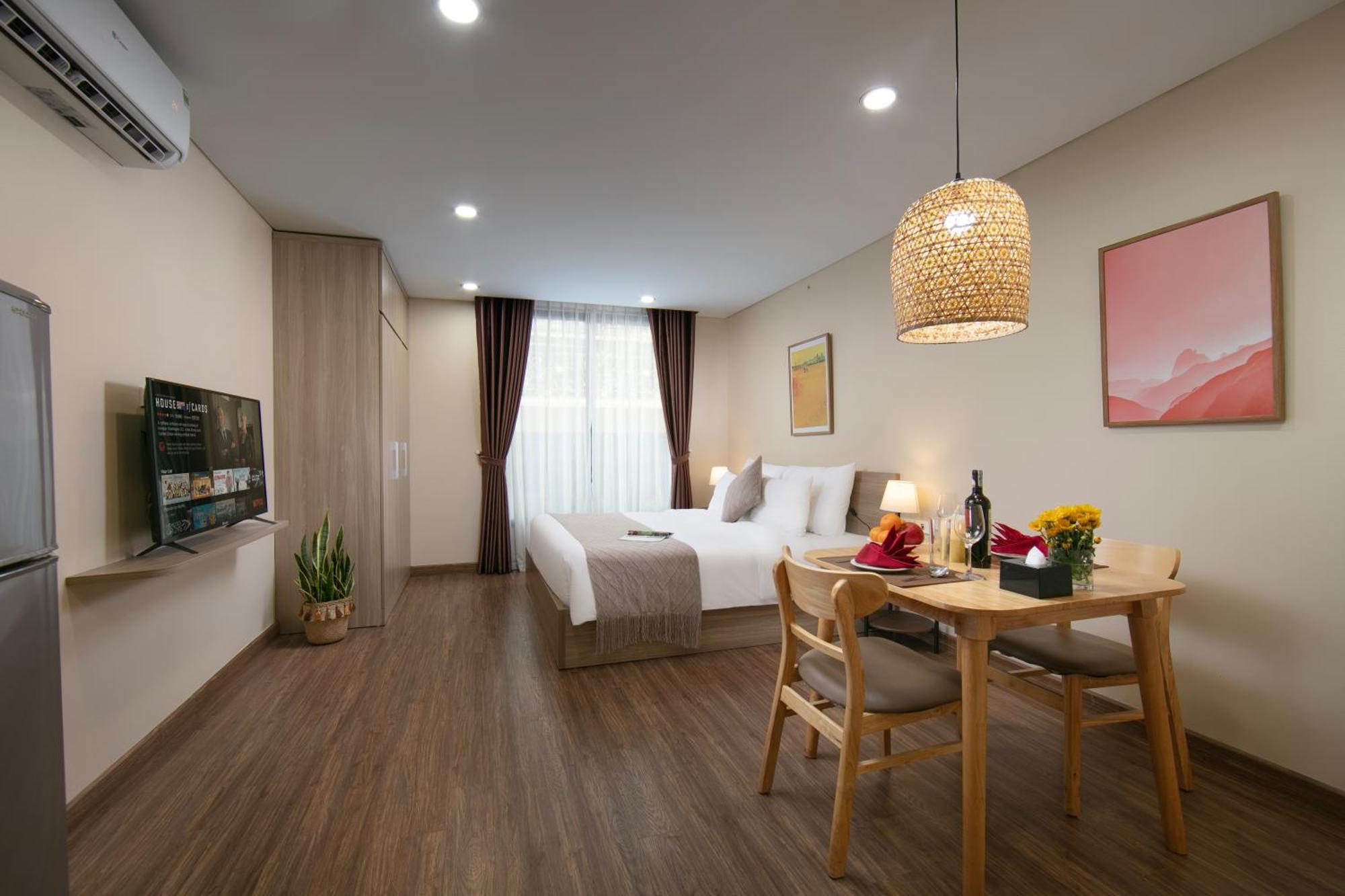 HB Serviced Apartment - Lạc Long Quân Hanói Exterior foto